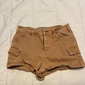Five Star Women's Tan Jean Shorts